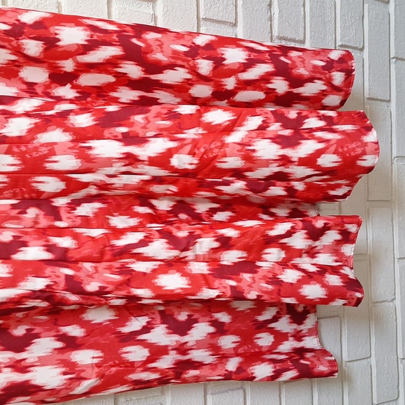 Koret Formal Vibrant Red,Pink and White Sleeveless Dress. Size 22W - Picture 3 of 7